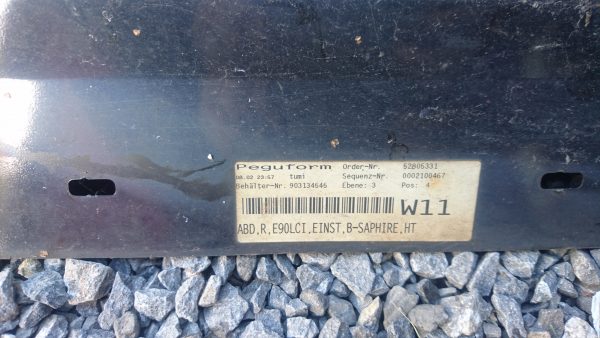 NAKŁADKA PROGU LISTWA BMW 3 E90 LCI B-SAPHIRE - obrazek 2